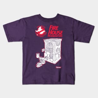 Fire House Headquarters Kids T-Shirt